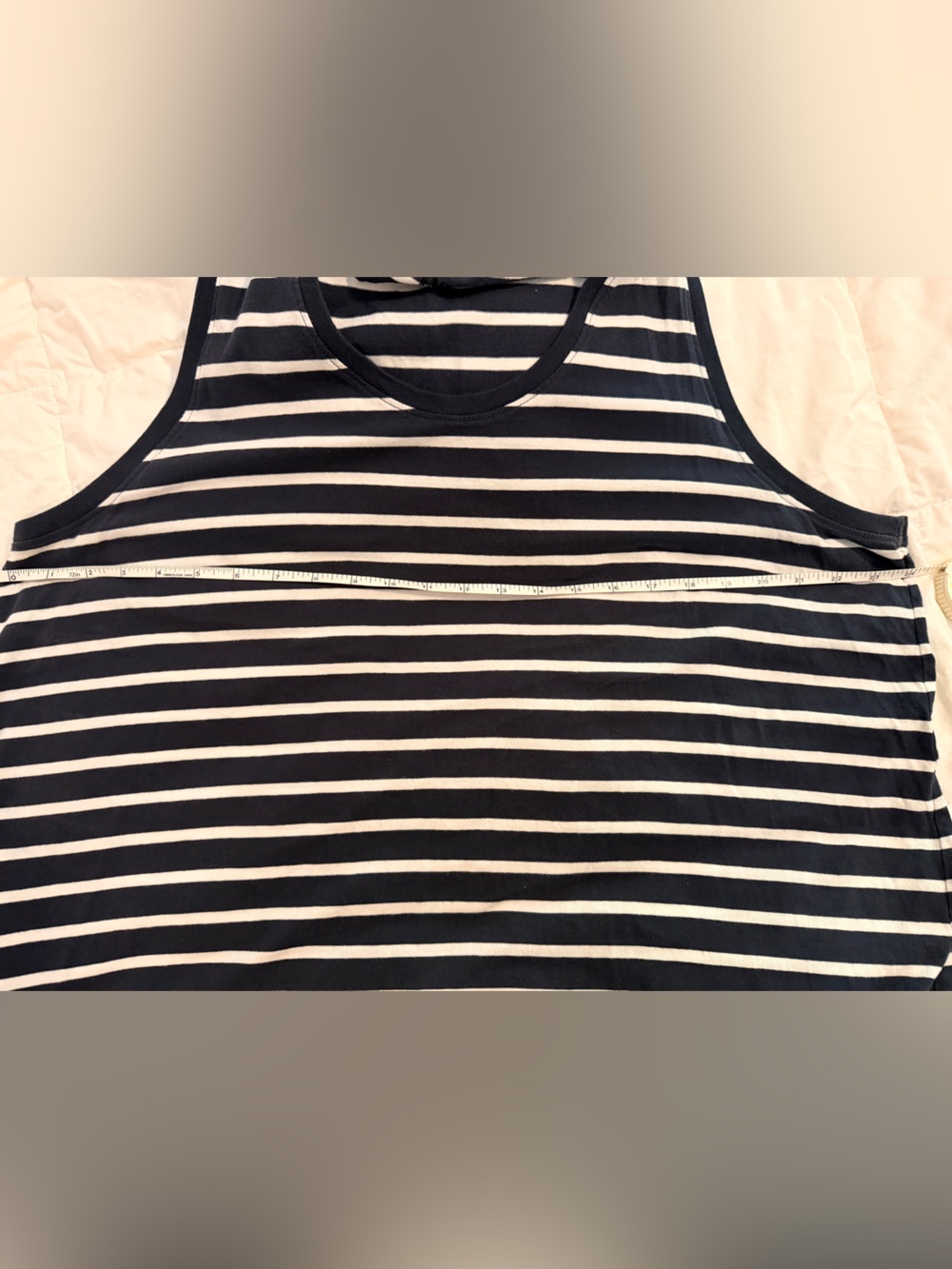 Women's Monterey Stripe Softspun Tank Midi Dress XXL - Picture 10 of 12